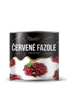 Fazuľa červená sterilizovaná 2,5kg /PP1500g/ plech Bassta - fuudi gastro