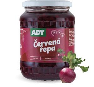 Repa červená - cvikla kocky 720ml, 660g /PP400g/ sklo Ady - fuudi gastro
