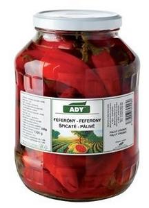 Feferóny špicaté 1700ml, 1300g /PP580g/ sklo Ady - fuudi gastro