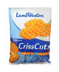 Seasoned CrissCuts 4x2,5kg Mriežky korenené LW - fuudi gastro