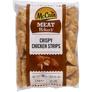 Stripsy celosvalové Crispy chicken strips 1kg McCain - fuudi gastro