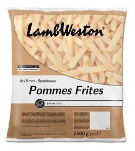Hranolky Pommes Frites 9x18 Steak 2,5kg LW - fuudi gastro