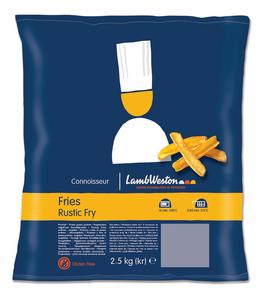 Rustic Fries 4x2,5kg Lyžičky so šupkou LW - fuudi gastro