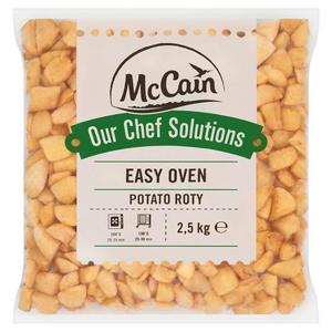 Zemiaky opekané - Easy oven potato roty 4x2,5kg McCain - fuudi gastro
