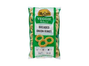 Krúžky cibuľové obaľované - Formed onion rings 1kg McCain - fuudi gastro