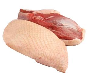 Kačacie prsia s kožkou bez kosti IQF 10kg 25x400g HU - fuudi gastro