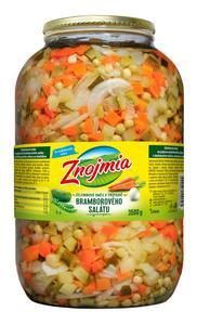 Zmes do zemiakového šalátu 3,5kg /PP2000g/ sklo Znojmia-Orkla - aradajky krájané Tomato Pronto 2kg Knorr