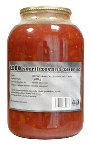 Lečo sterilizovaná zelenina 3200g /PP 1900g/ sklo Frucona - ompót Mandarínky zlomky 2600g /PP1500g/ plech Bassta