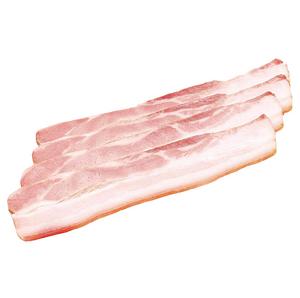 Slanina lisovaná plátky 70% 1kg Aro - oleno Bavorské údené s kosťou / VÁHA cca 2,5kg/ Tauris