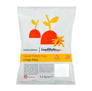 Hranolky Sweet Potato Fries 9x9 2,5kg Batatové LW - fuudi gastro