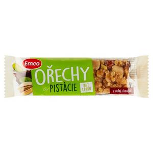 Cukrovinka Tyčinka EMCO orechy a pistácie 20x35g - fuudi gastro