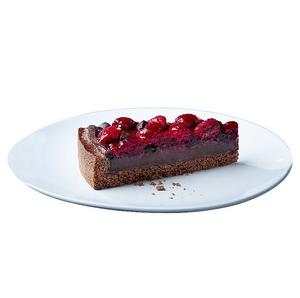 Torta čokoládová s malinami 1200g ERL.  /12x100g/ - fuudi gastro