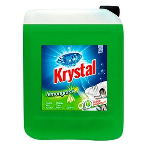 Čistiaci prostriedok na riad Krystal 5l lemongrass - fuudi gastro