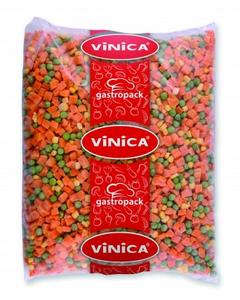 Zmes zeleninová s kukuricou 2,5kg VINICA /mrkva, kukurica, zelený hrášok/ - fuudi gastro