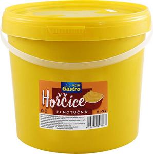 Horčica plnotučná 5kg vedro GaSe - fuudi gastro