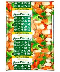 Zmes zeleninová Bretaňská 2,5kg /karfiol, brokolica, mrkva plátky/ Food Service - fuudi gastro