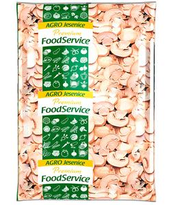 Šampiňóny plátky 2,5kg Food Service - fuudi gastro