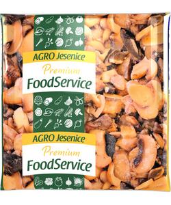 Zmes húb na omáčku a polievku 1kg /hríb hnedý, šampiňón, masliak/ Food Service - fuudi gastro