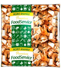 Hríb hnedý kocky 1kg Food Service - fuudi gastro