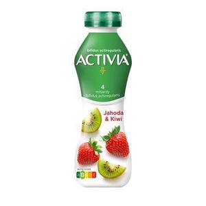 Nápoj activia jahoda-kiwi 280g - fuudi gastro
