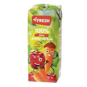 Džús jablko-mrkva 100% 18x0,25l Fresh - fuudi gastro