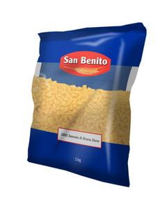 Cestoviny Turbánky - špirály semolinové 5kg San Benito - fuudi gastro