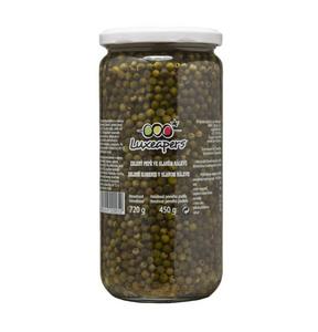 Zelené korenie v slanom náleve 720g sklo Luxeapers - fuudi gastro