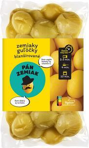 Zemiaky varené lúpané guličky 10x450g Pán Zemiak - fuudi gastro