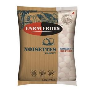 Krokety zemiakové guľaté 4x2,5kg Farm Frites - fuudi gastro