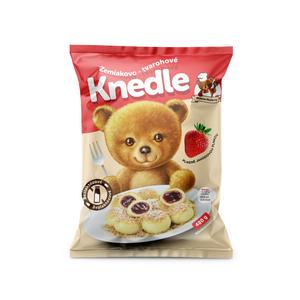 Knedle jahodové zem.tvarohové bezlaktózové 8x480g Mišove maškrty - fuudi gastro