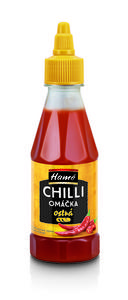 Omáčka chilli ostrá 235ml Hamé-Orkla - fuudi gastro
