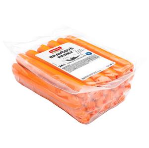 Párky bravčové 74% cca. 800g /VÁHA/ Mecom - fuudi gastro