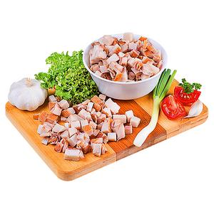 Slanina údená bez kože kocky 2,5kg OA /VÁHA/ Mecom - fuudi gastro
