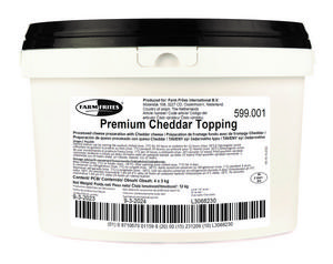Topping Cheddarový Premium 3kg - fuudi gastro