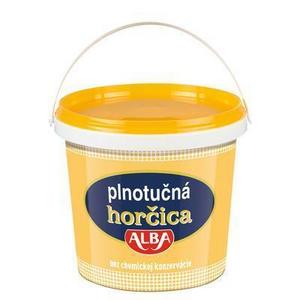 Horčica plnotučná 950g vedierko Alba Plus - fuudi gastro