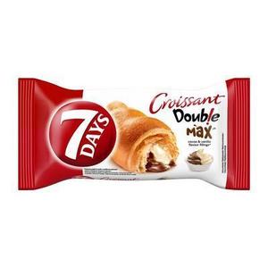 Cukrovinka Croissant 7-days Double Max Kakao-Vanilka 80g - fuudi gastro