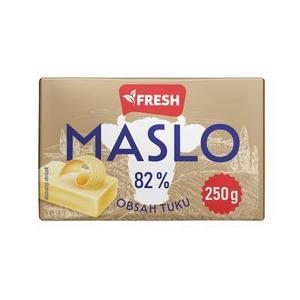 Maslo čerstvé 40x250g 82% Fresh - fuudi gastro