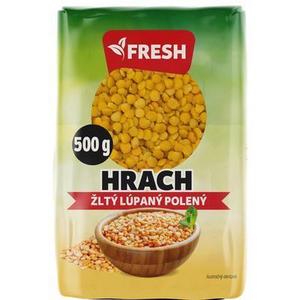 Hrach žltý polený lúpaný 500g Fresh - fuudi gastro