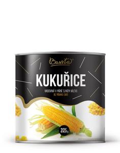 Kukurica sterilizovaná sladká 2,125kg /PP1775g/ plech Bassta - fuudi gastro