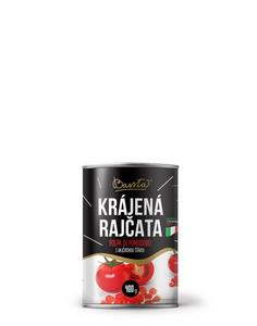 Paradajky krájané 400g /PP 240g/ plech Bassta - fuudi gastro