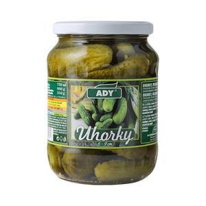 Uhorky 6-9cm 720ml, 660g /PP340g/ sklo Ady - fuudi gastro