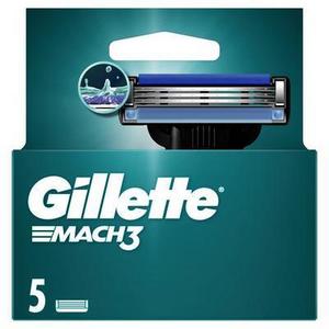 Žiletky MACH 3 hlavica 5ks Gillette - fuudi gastro