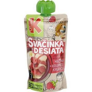 Výživa detská desiata malina-jablkobanán-arónia-krupica 100g Kubík sosáčik - fuudi gastro