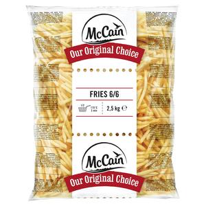 Hranolky Original fries 6x6 5x2,5kg McCain - fuudi gastro