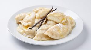 Pirohy tvarohové s vanilkou EXCLUSIVE 5x1kg priehľadný obal - fuudi gastro