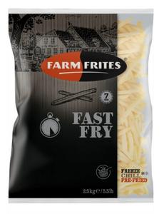 Hranolky Fast Fry Fries 7x7 5x2,5kg Farm Frites - fuudi gastro