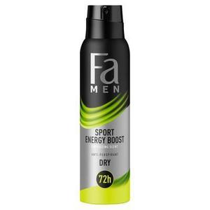 Antiperspirant sprej FA deo sport energy boost 150ml - fuudi gastro
