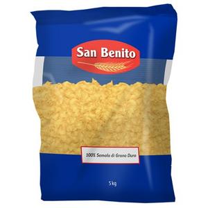 Cestoviny Rezance široké (fliačky) semolinové 5kg San Benito - fuudi gastro